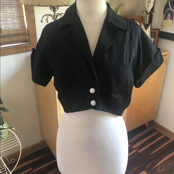 SOLD Vintage 1950s Dress 2 Pc Set Pinup Rockabilly - Picture 6 of 8